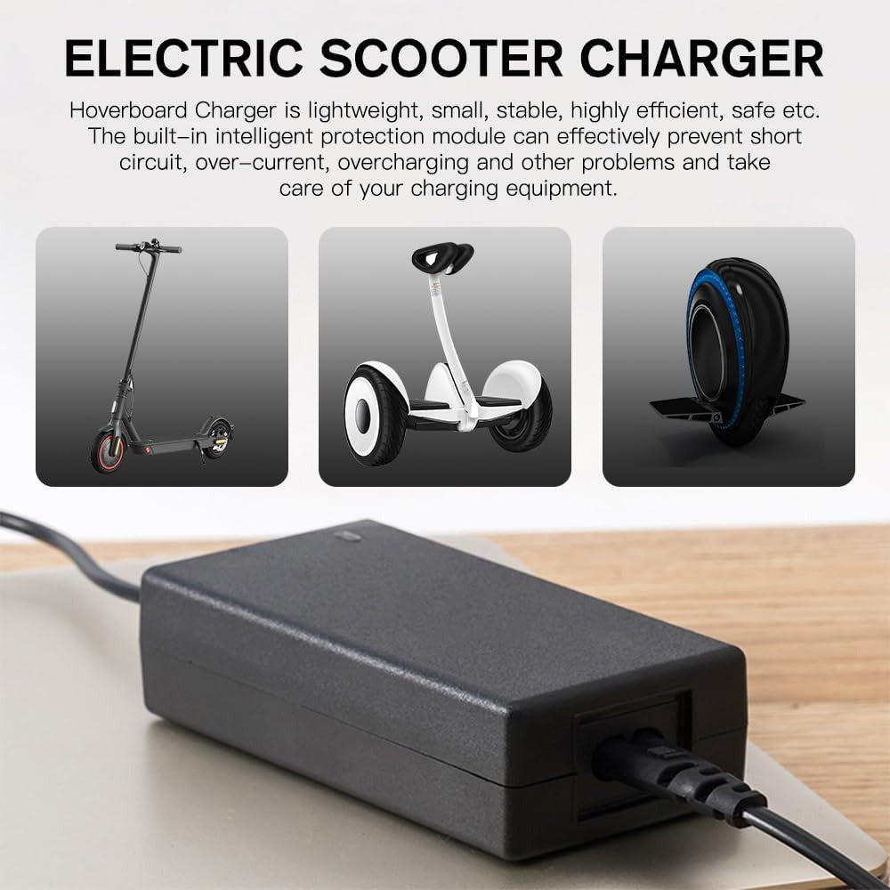 42V Fast Charger Power Adapter For Segway Swegway Smart Balance Board Scooter 2A